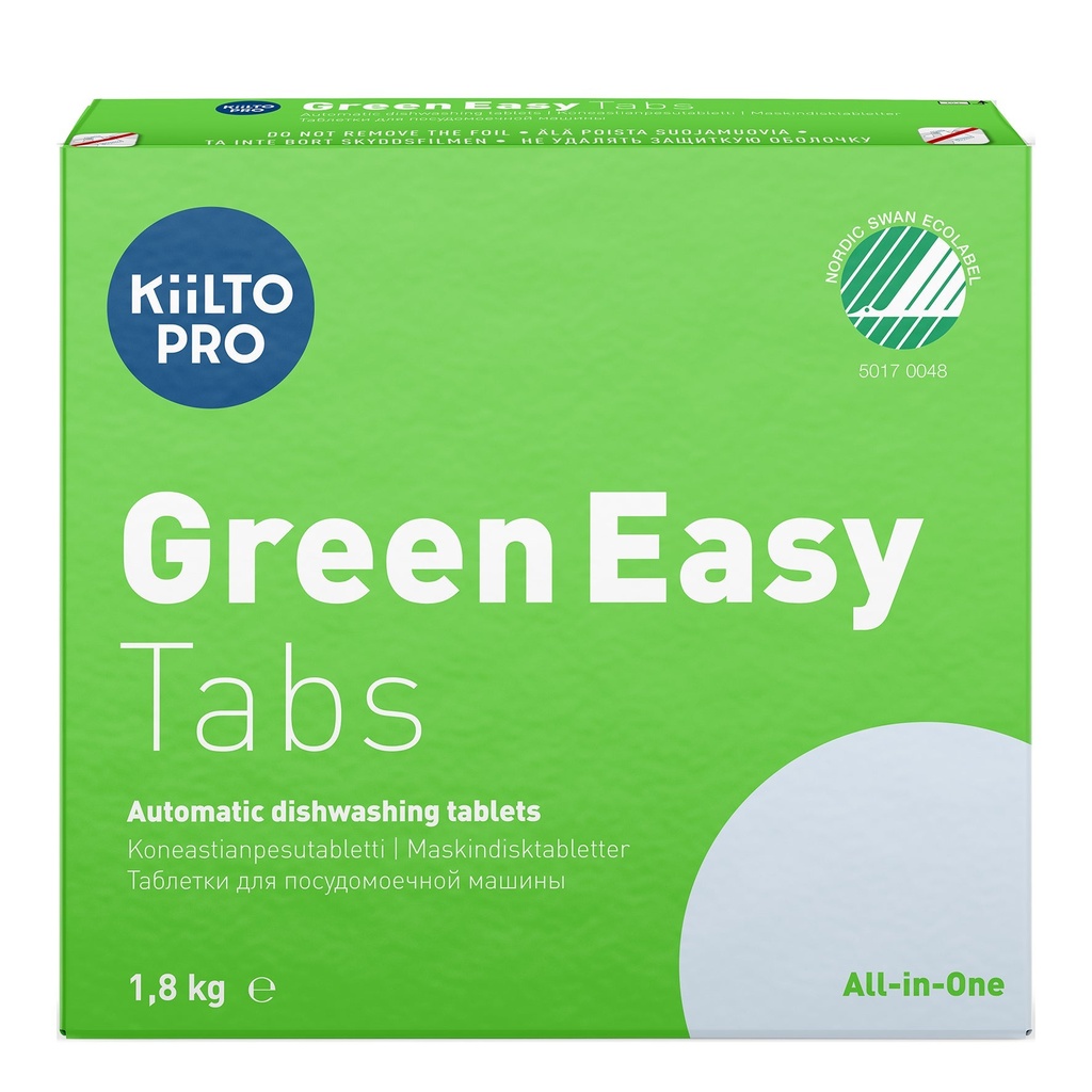Maskindisk Green Easy Tabs 100 st/fp