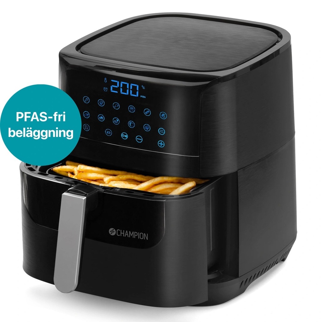 Airfryer Champion XL Ceramic AF600 5,5 liter 1800W