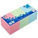 Notisblock Info Inspiration 40x50 mm pastell 12-pack