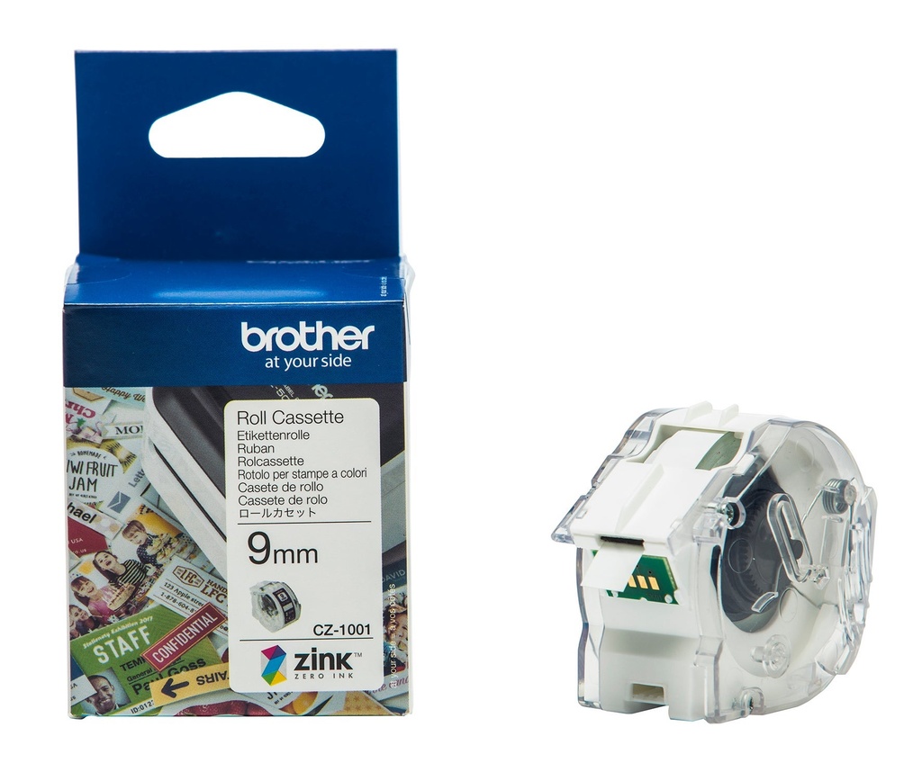 Etikett Brother CZ1001 9 mm 5 meter