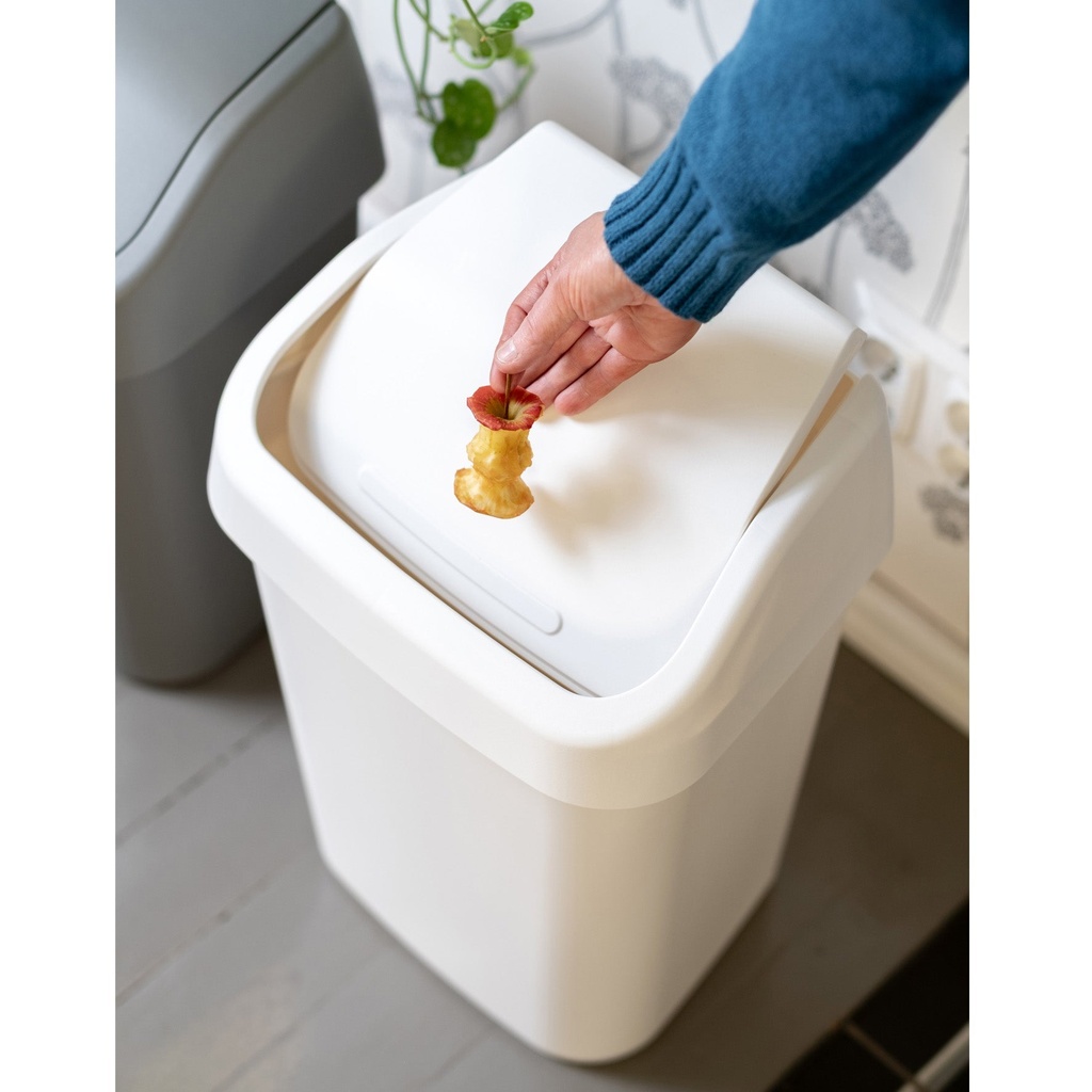 Vipplockskorg 25 liter vit