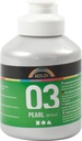 Akrylfärg metallic 500 ml Silver