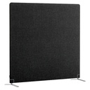 Golvskärm Selma 1600 x 1500 mm Svart