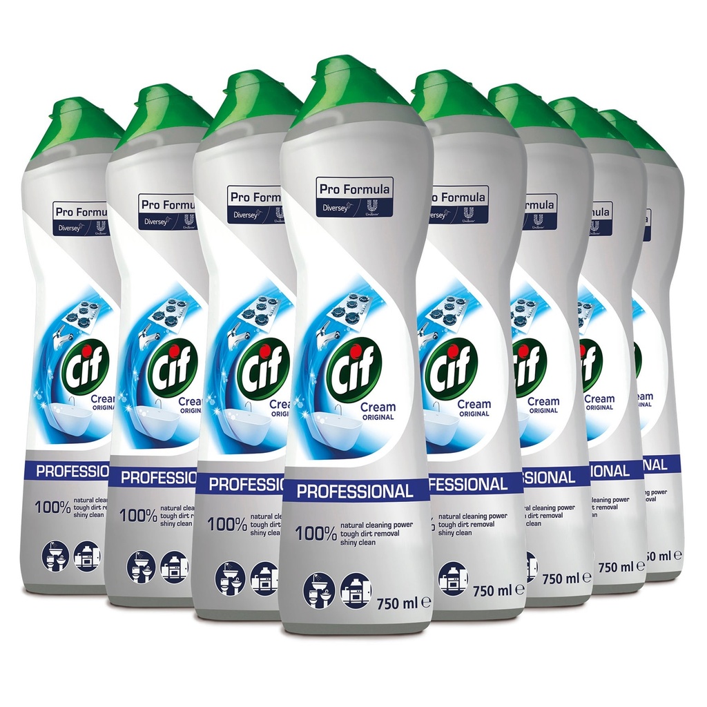 Skurkräm Cif Pro Original 750 ml