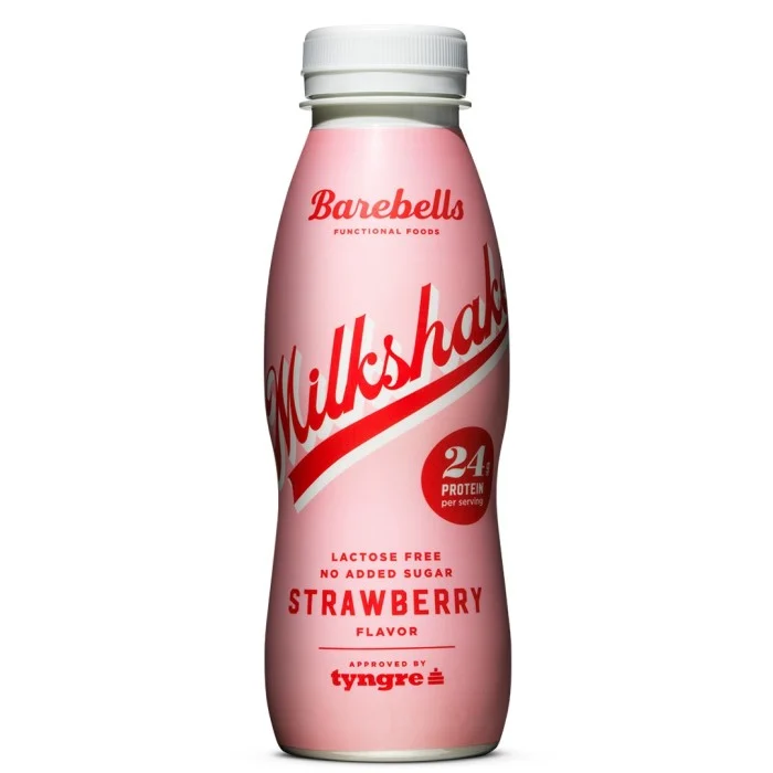 Barebells Protein Milkshake Strawberry 330 ml 8st/back