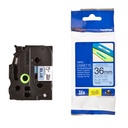 Märkband TZe561 36mm svart/blå