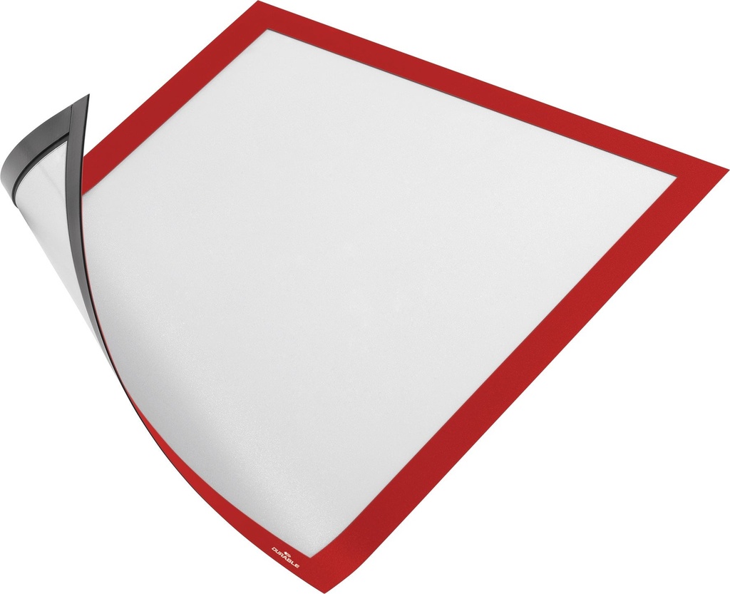 Inforam Duraframe Magnetic A4 röd 5 st/fp