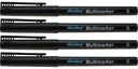 Märkpenna Niceday superfine permanent 4-set