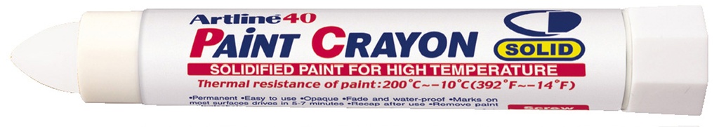 Penna Artline 40 Crayon vit
