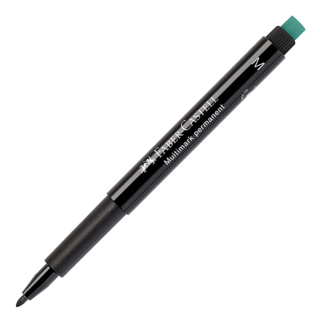 Märkpenna Faber Castell Medium permanent  svart