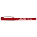 Fiberpenna Artline 220 röd