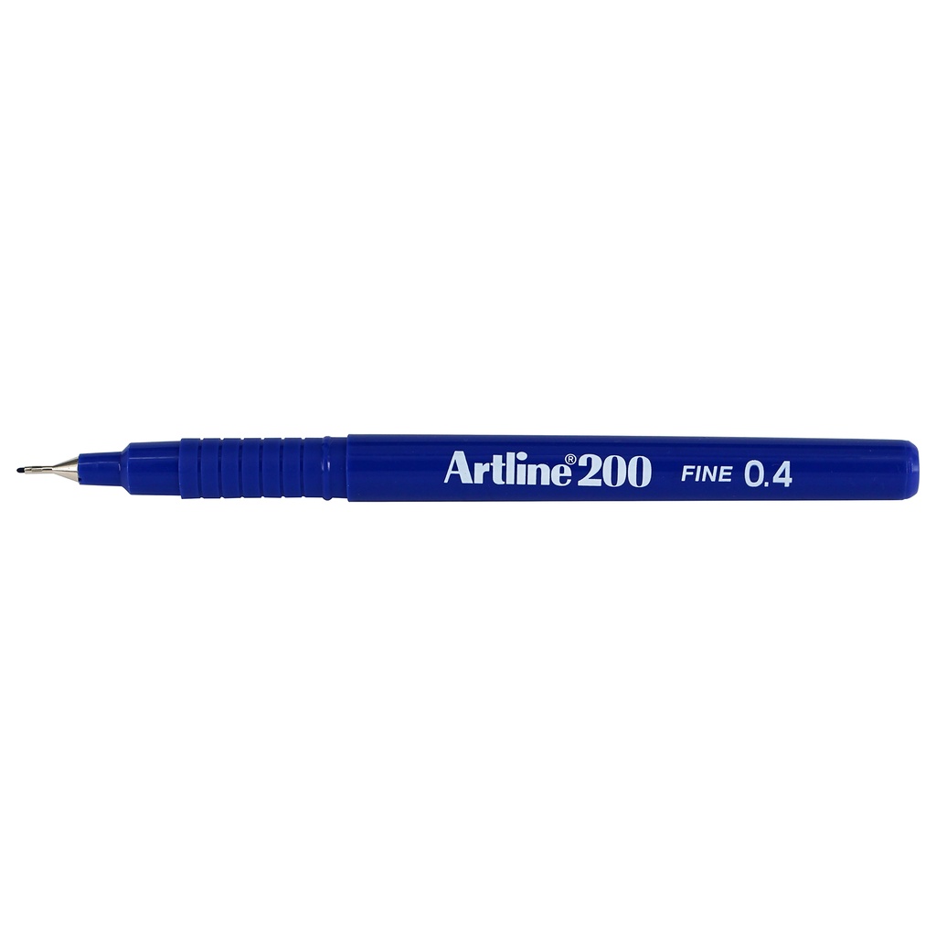 Fiberpenna Artline 200 blå