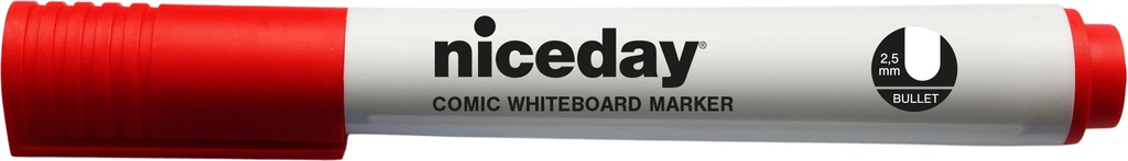 WB-penna Foray rund spets röd