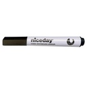 Whiteboard-penna rund spets svart