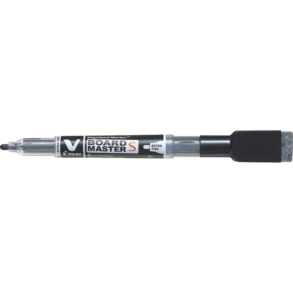 Whiteboardpenna Pilot V Board S sudd svart