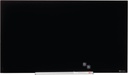 Glastavla Nobo 993 x 559 mm svart