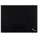 Glastavla 900 x 1200 mm svart