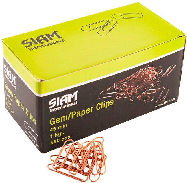 Gem koppar 45mm 1kg/fp