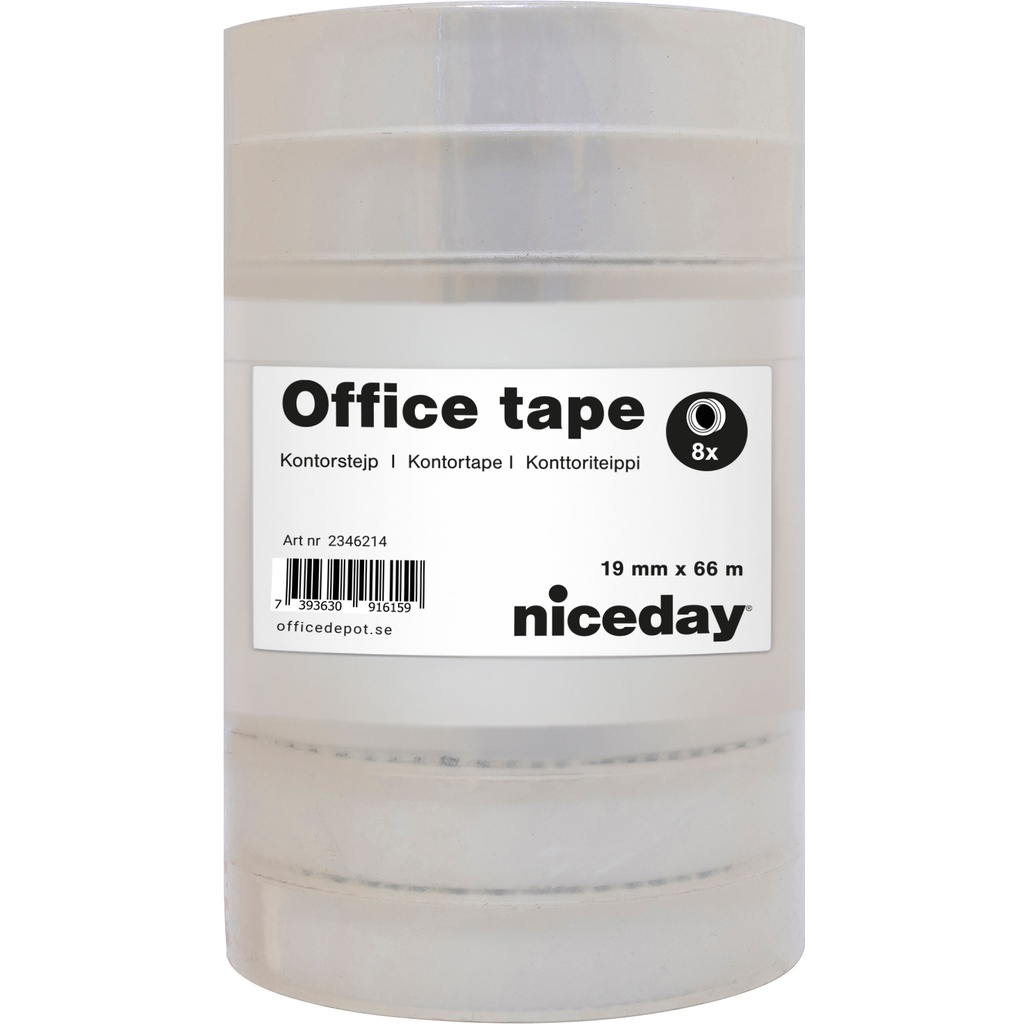 Kontorstejp Niceday 66mx19mm