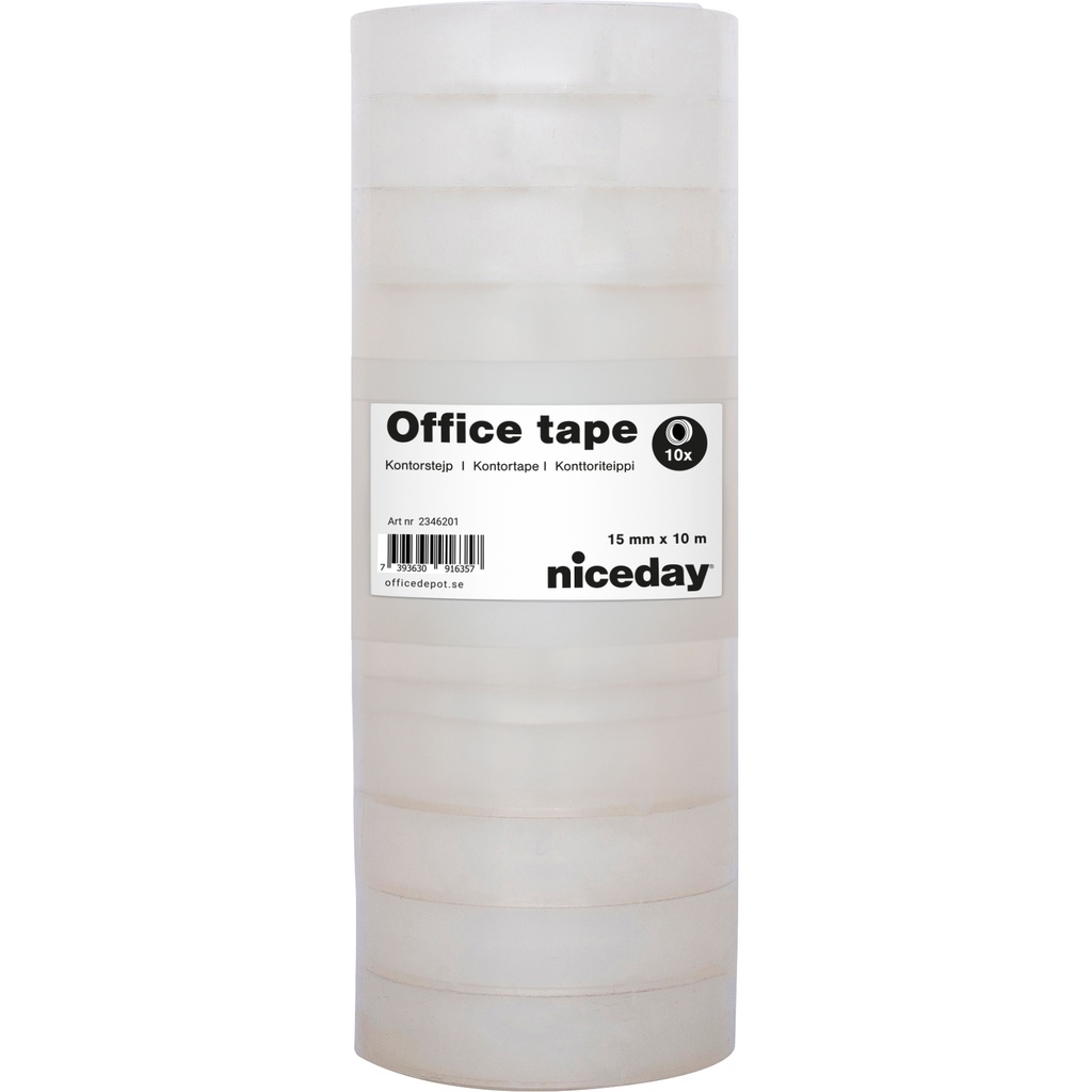 Kontorstejp Niceday 10mx15mm