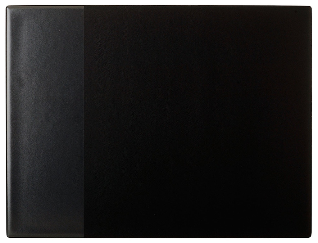 Skrivunderlägg PP 53x40cm svart
