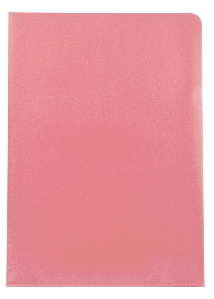 Mapp A4 PP 0,12 röd 100/fp