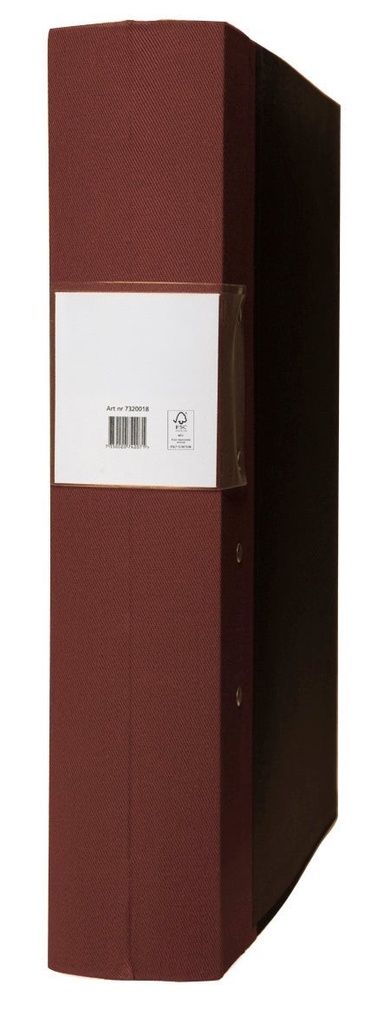 Träryggspärm A4 60 mm brun