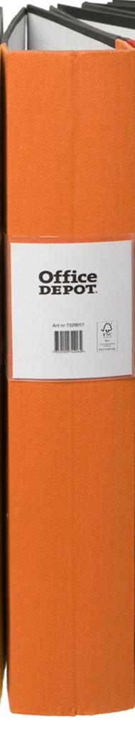 Träryggspärm A4 60mm orange