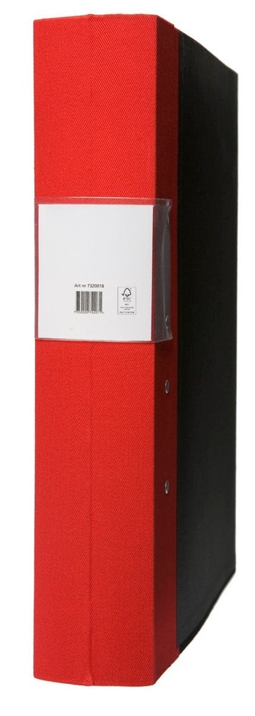 Träryggspärm A4 60 mm röd