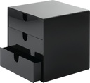 Box Palaset 3-lådor svart
