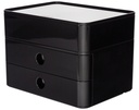 Förvaringbox Allison 4-låd svart