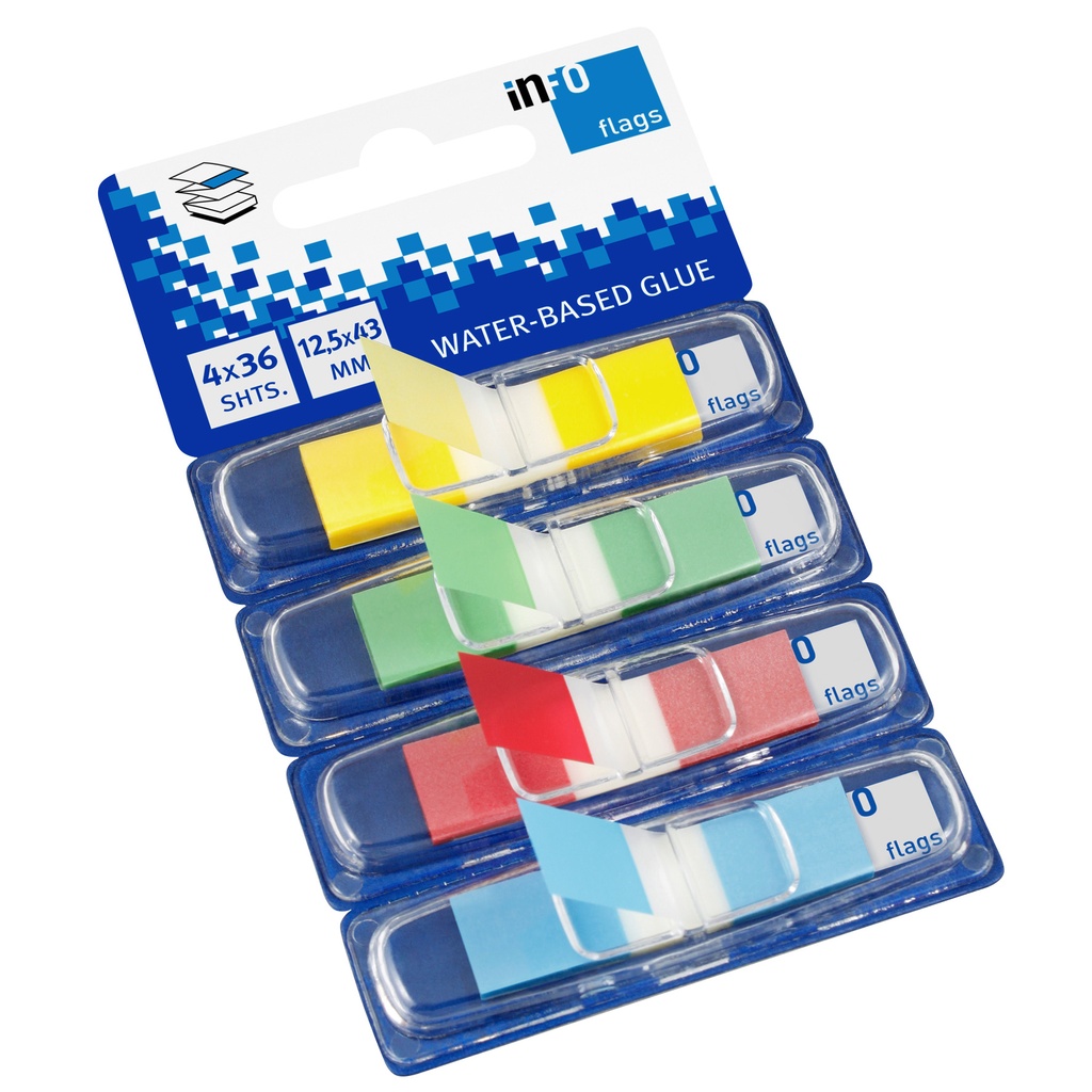 Märkflik Infoflags 4x36/fp
