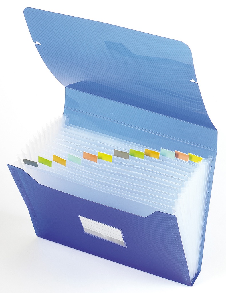 Projektmapp OD 13-del blå