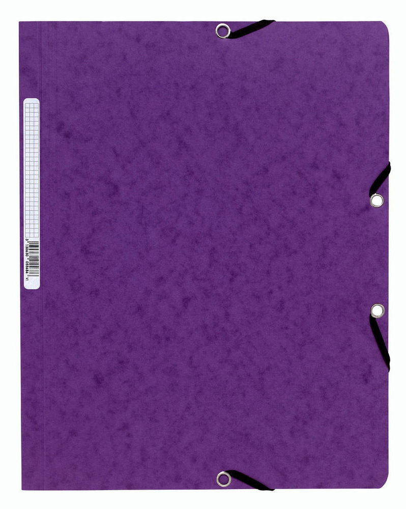 Snoddmapp A4 lila