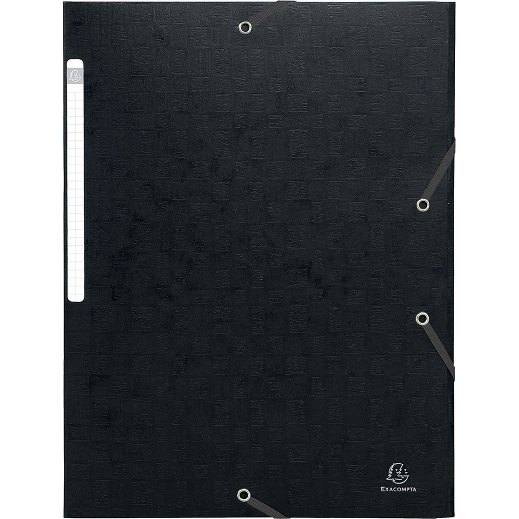 Snoddmapp A4 600g 3-klaff svart
