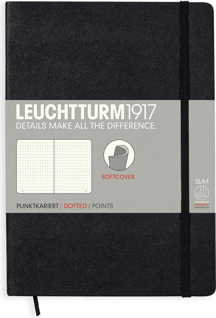 Anteckningsbok A5 soft dot sva