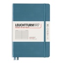 Anteckningsbok A5 linjerad Stone Blue