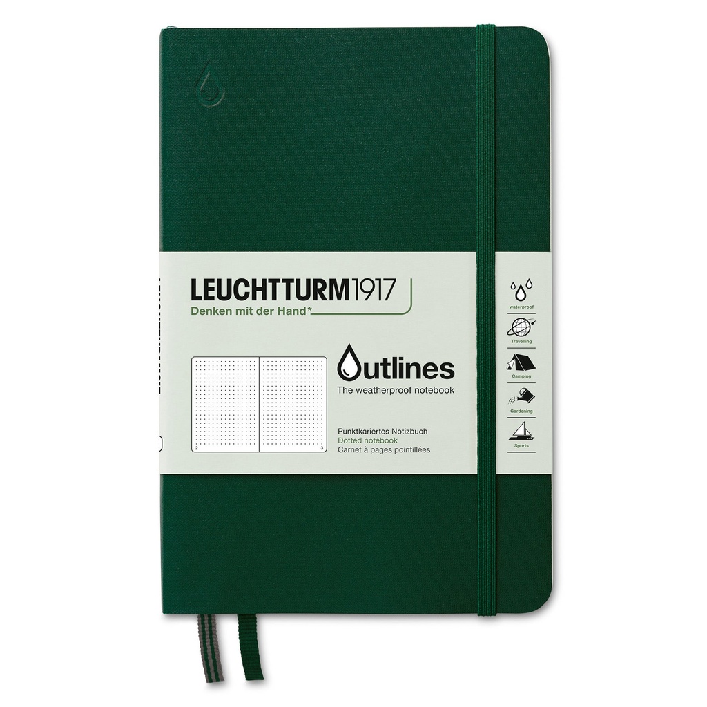 Anteckningsbok Outlines B6 Dot - Utomhus