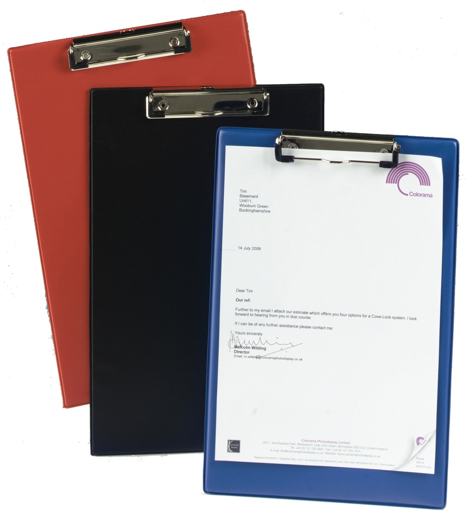 Skrivplatta OD A4 enkel röd