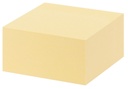 Notiskub Contalia 76x76mm gul