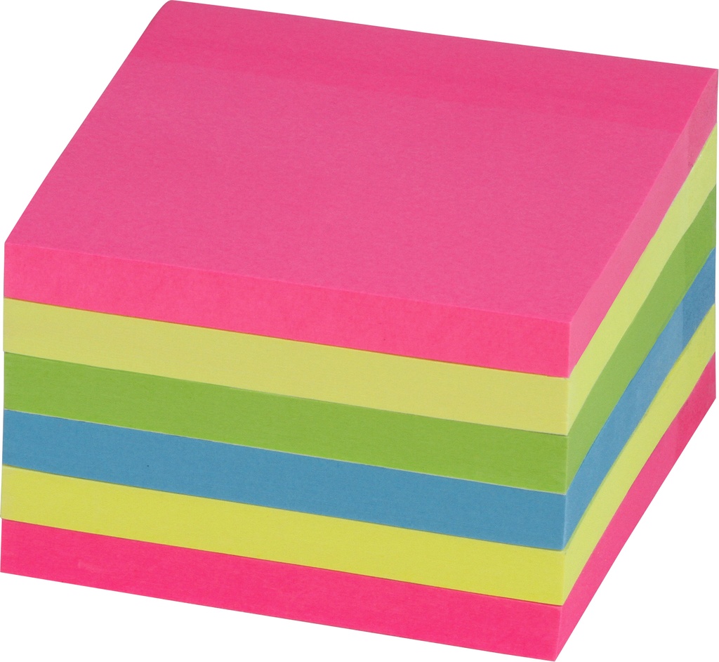 Notis OD sticky 76x76 neon 6fp