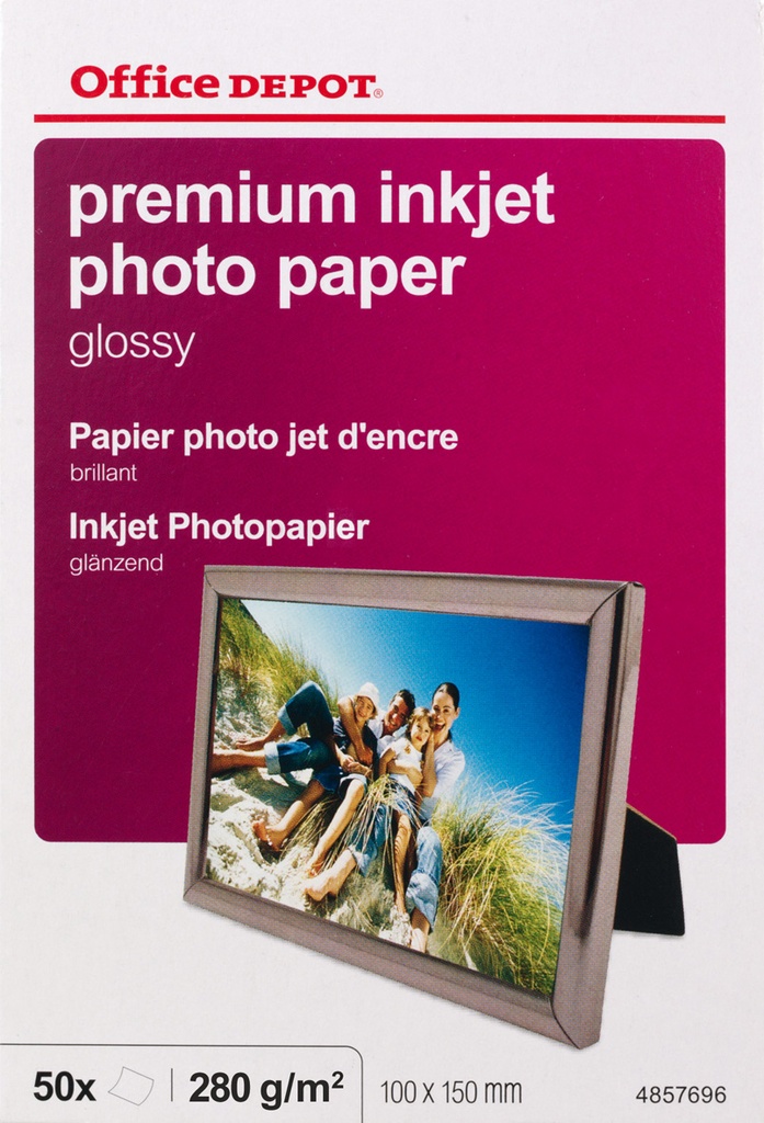 Fotopapper  10x15 gloss 50fp