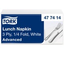 Servett Lunch Tork 3-lager 150-pack vit