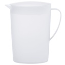 Kanna med lock 2 liter transparent