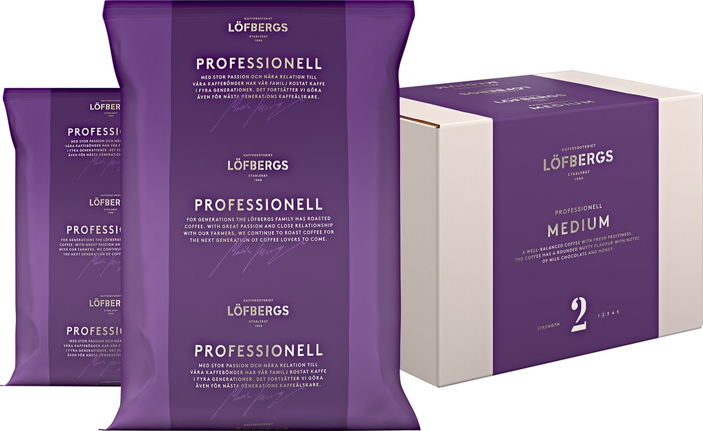 Kaffe Löfbergs Pro mellanrost 60x100 g