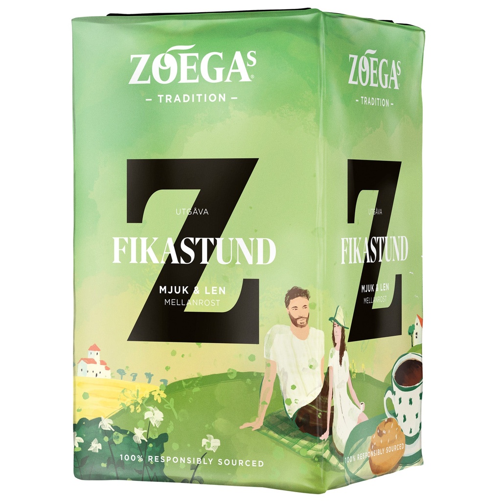 Kaffe Zoegas Brygg Fikastund mellanrost 450 g