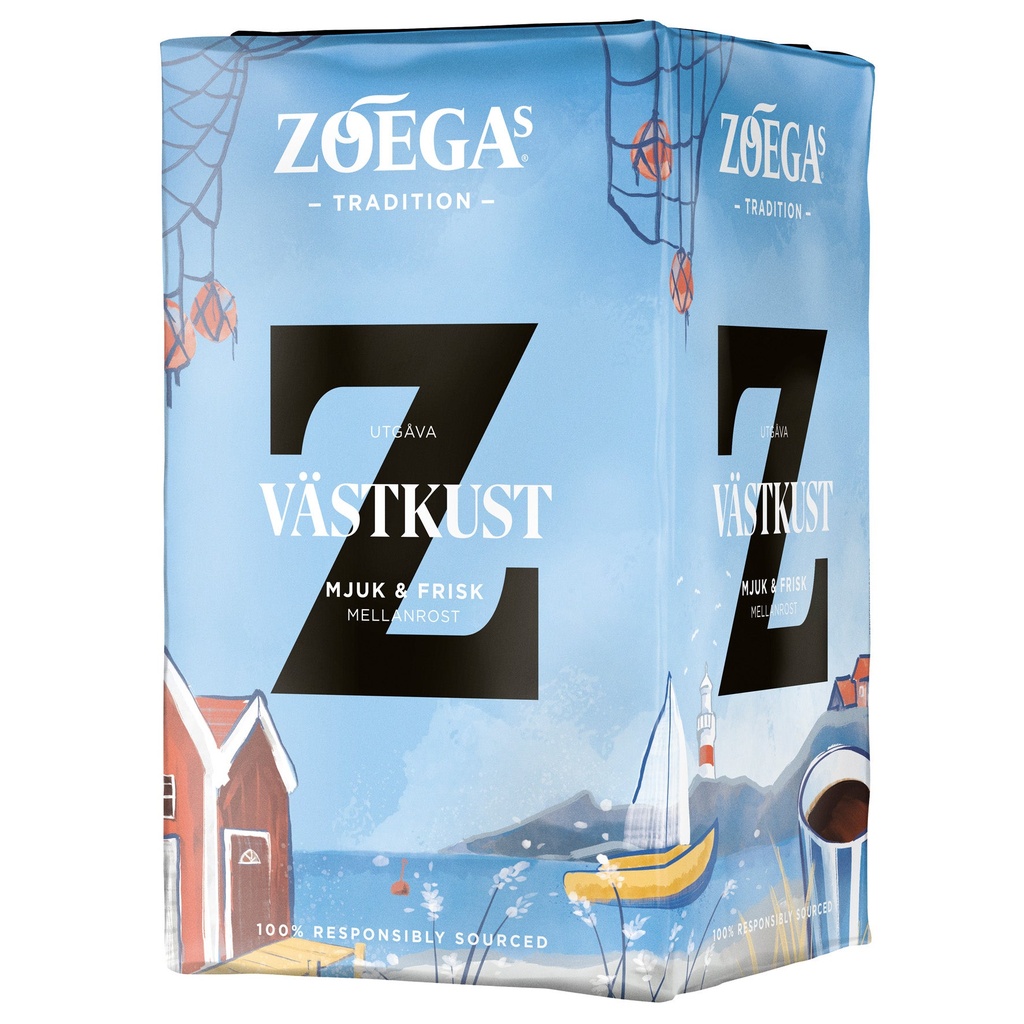 Kaffe Zoégas Västkust vac 450 g