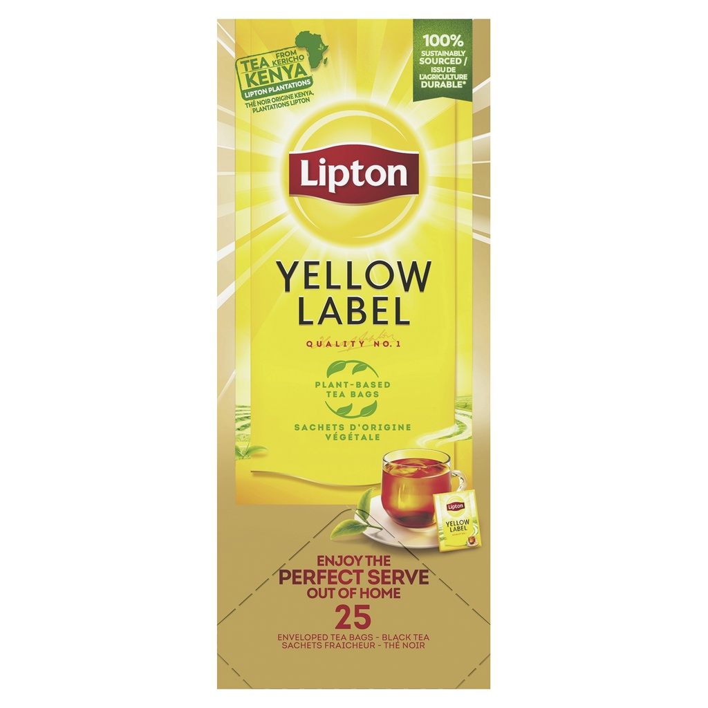 Te Lipton Yellow Label  25/fp