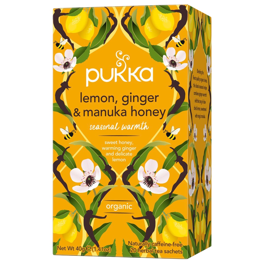 Te Pukka ört, lemon/ging eko 2