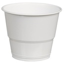 Bägare plast  21cl vit  80/rör